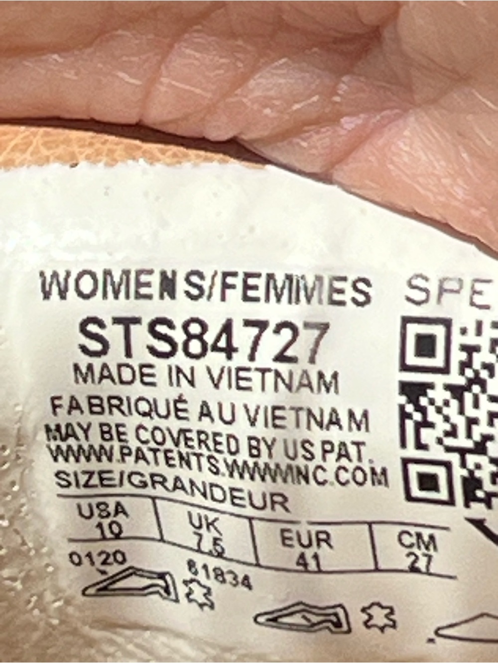 Sperry Women Seaport Penny Plushwave Woven Leather Loafers Tan Sz 10 - Picture 8 of 8